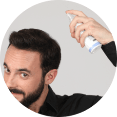 For a stronger hold, use Kapilab Fiberhold Spray
